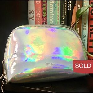 🌿BOGO 25% off🌿 Holographic makeup bag